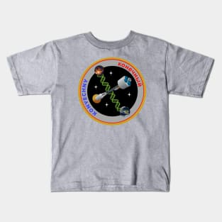 RELATIVITY PODCAST: Konyechny Mission Patch Kids T-Shirt